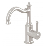 Nostalgia Basin Phoenix Mixer 160mm Shepherds Crook - Brushed Nickel