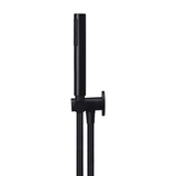 Meir Round Hand Shower On Swivel Bracket - Matte Black