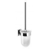 Phoenix Radii Toilet Brush & Holder Square - Chrome