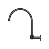Meir Round High Rise Swivel Wall Spout - Matte Black