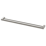 Phoenix Gloss Double Towel Rail 800mm-Brushed Nickel