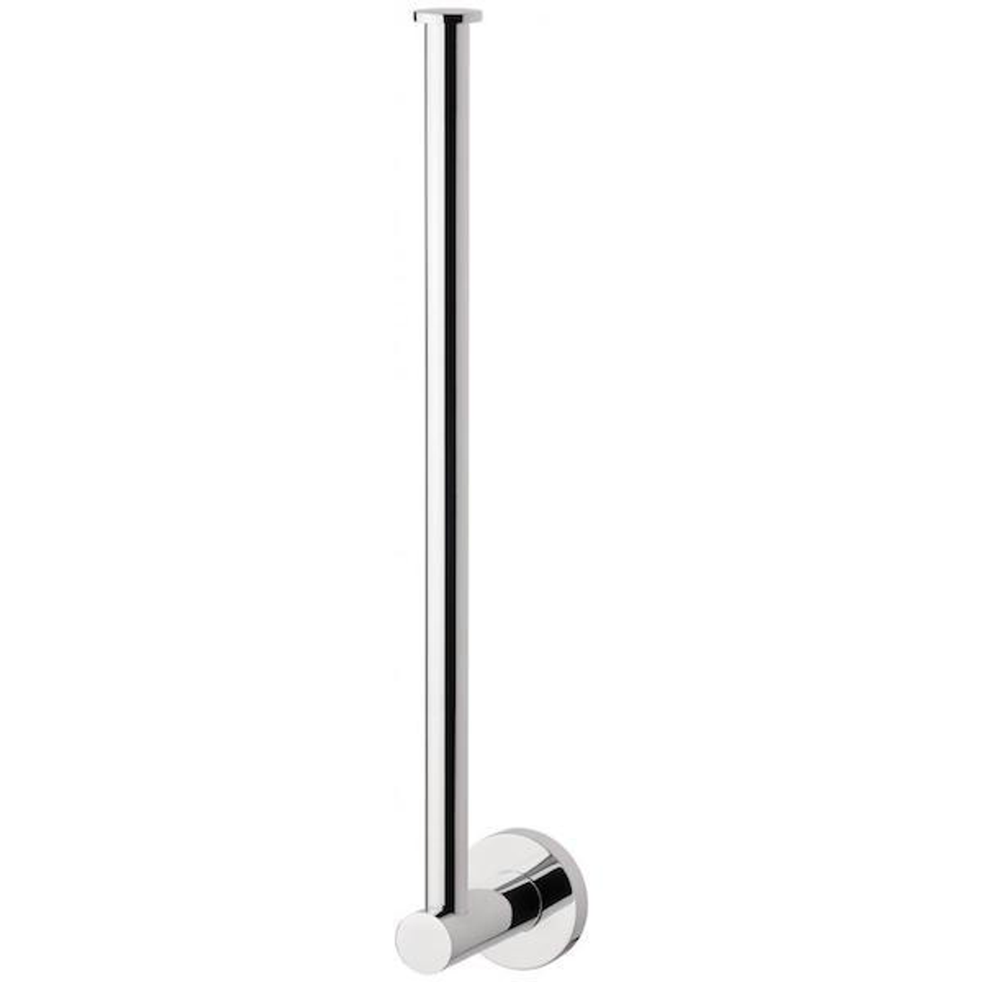 Phoenix RadII Spare Toilet Roll Holder Round Plate - Chrome