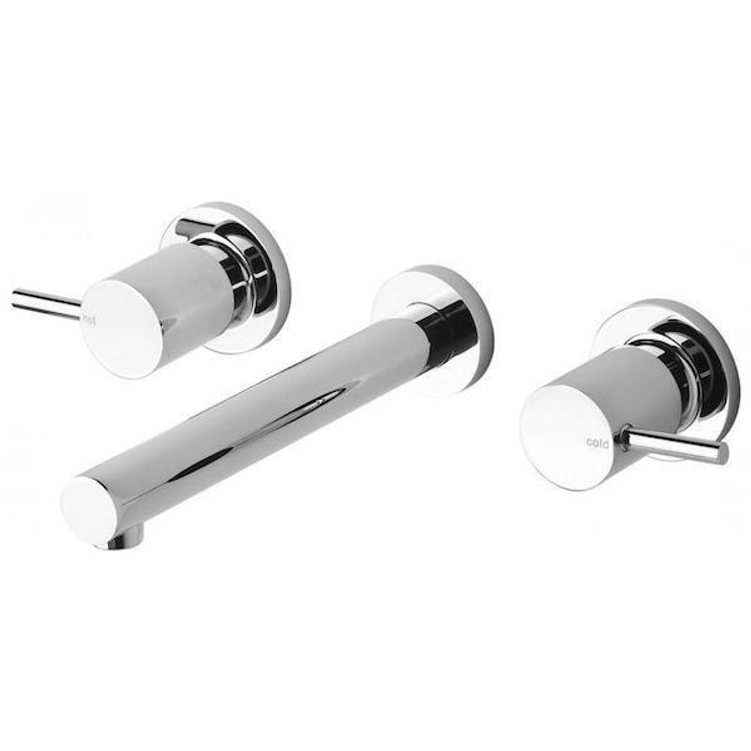 Phoenix Vivid Pin Lever Bath Set 200Mm - Chrome