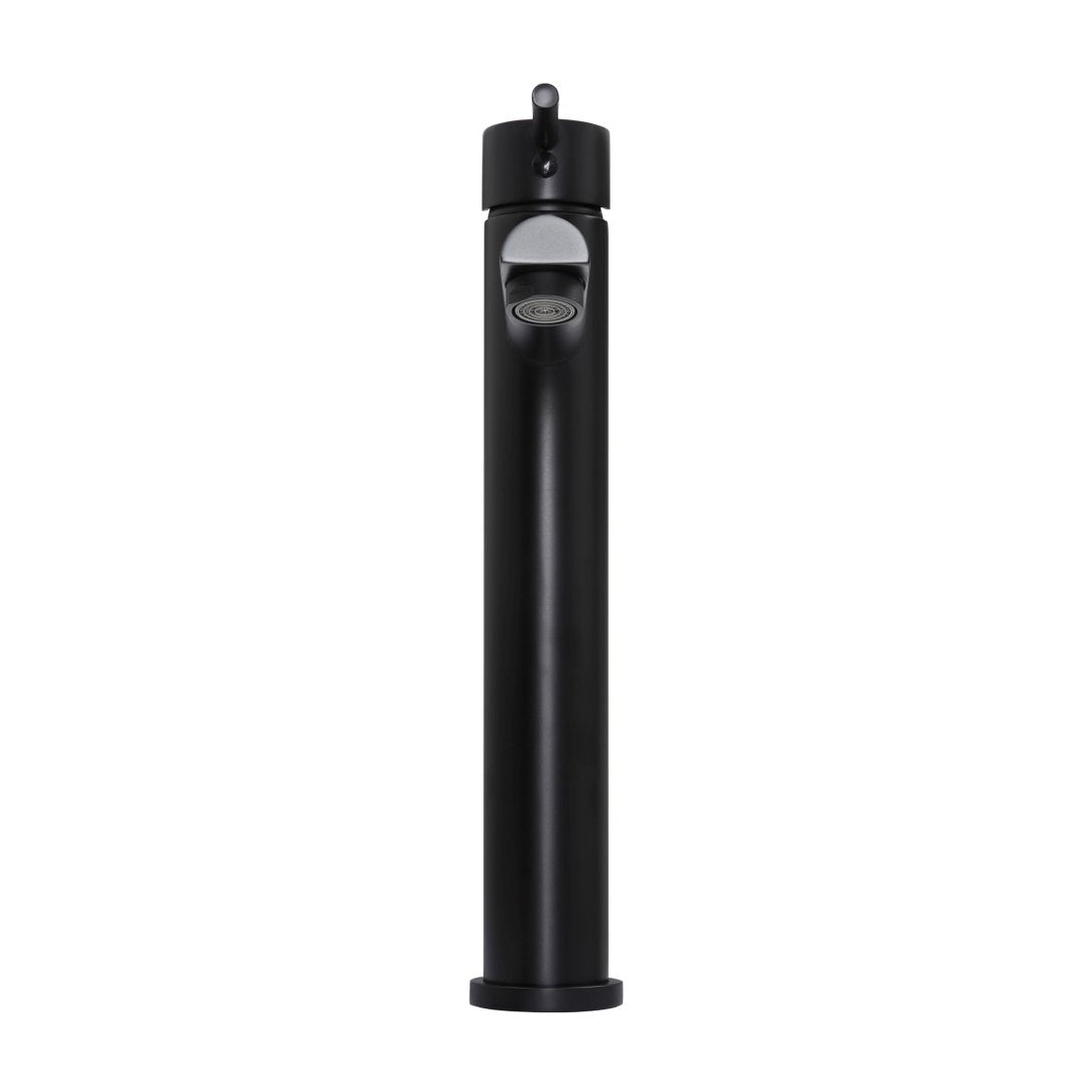Meir Round Tall Basin Mixer - Matte Black
