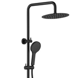 Kaya Twin Rail Fienza Shower - Matte Black