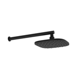 Greens Corban Wall Shower 380mm Arm - Matte Black