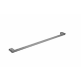 Nero Bianca Single Towel Rail 800Mm - Gunmetal