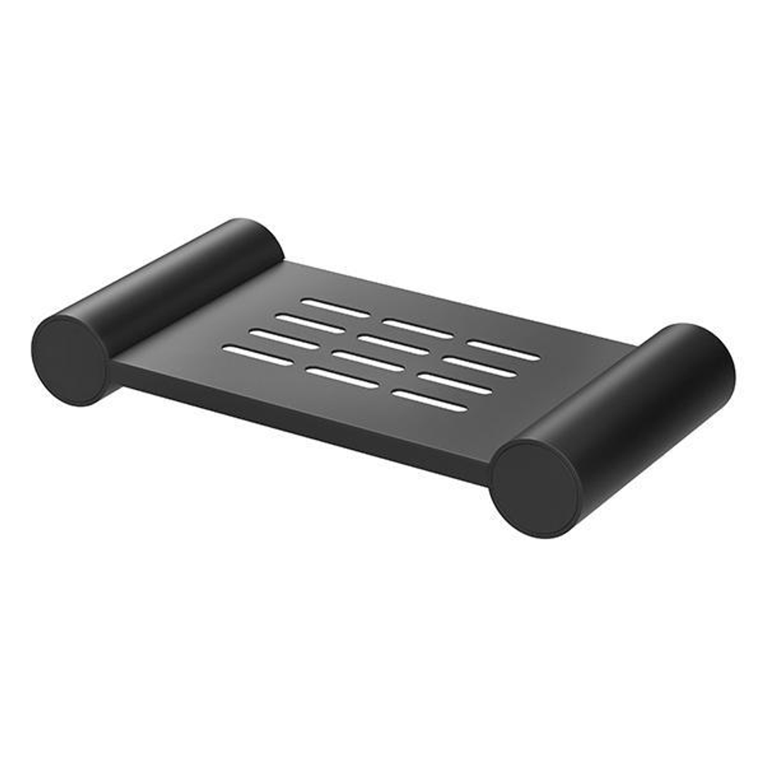 Phoenix Vivid Slimline Soap Dish - Matte Black