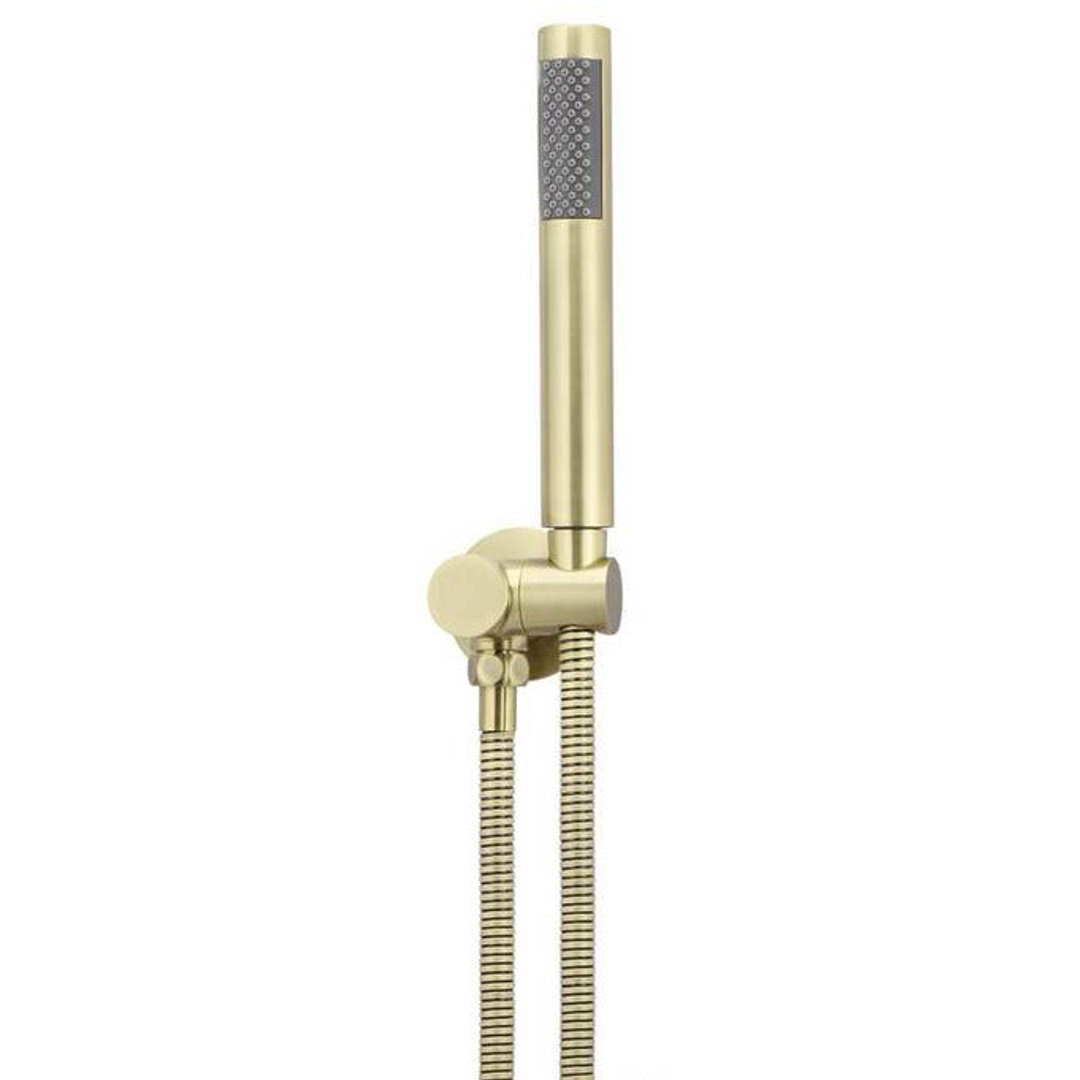 Meir Round Hand Shower On Swivel Bracket - Brushed Nickel