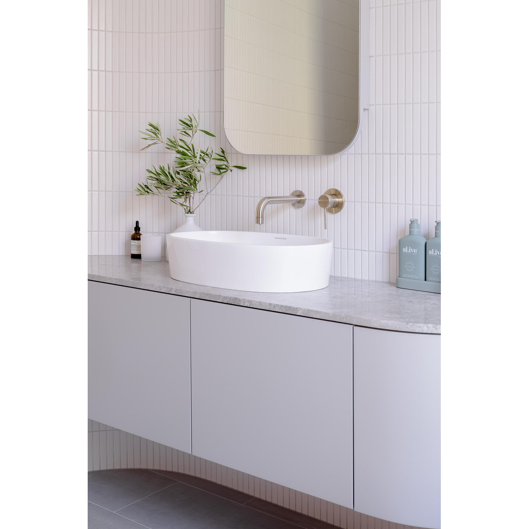 Meir Round Wall Mixer Finish Kit - Brushed Nickel