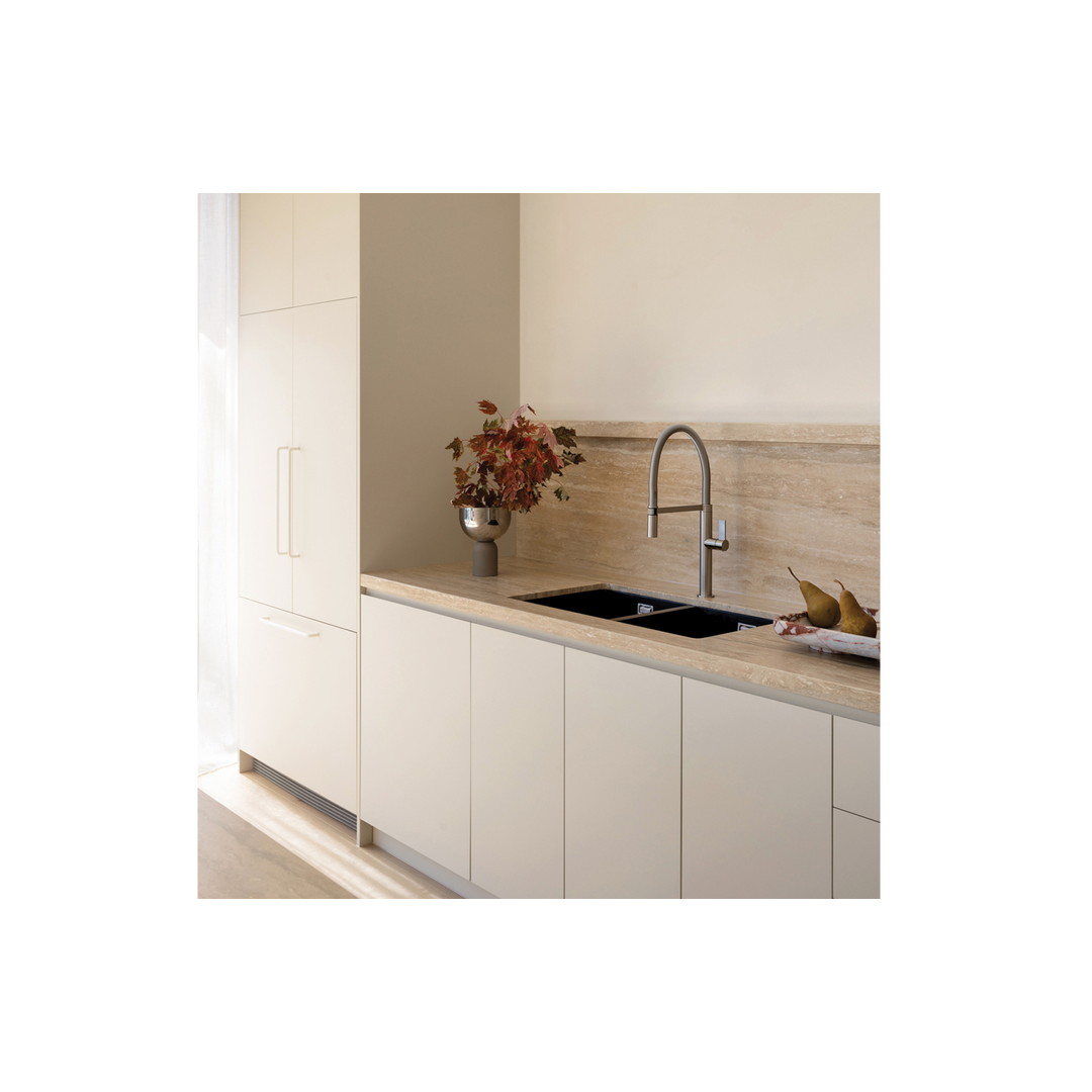 Double Bowl Phoenix 5000 Series Under/Over Sink - Matte Black