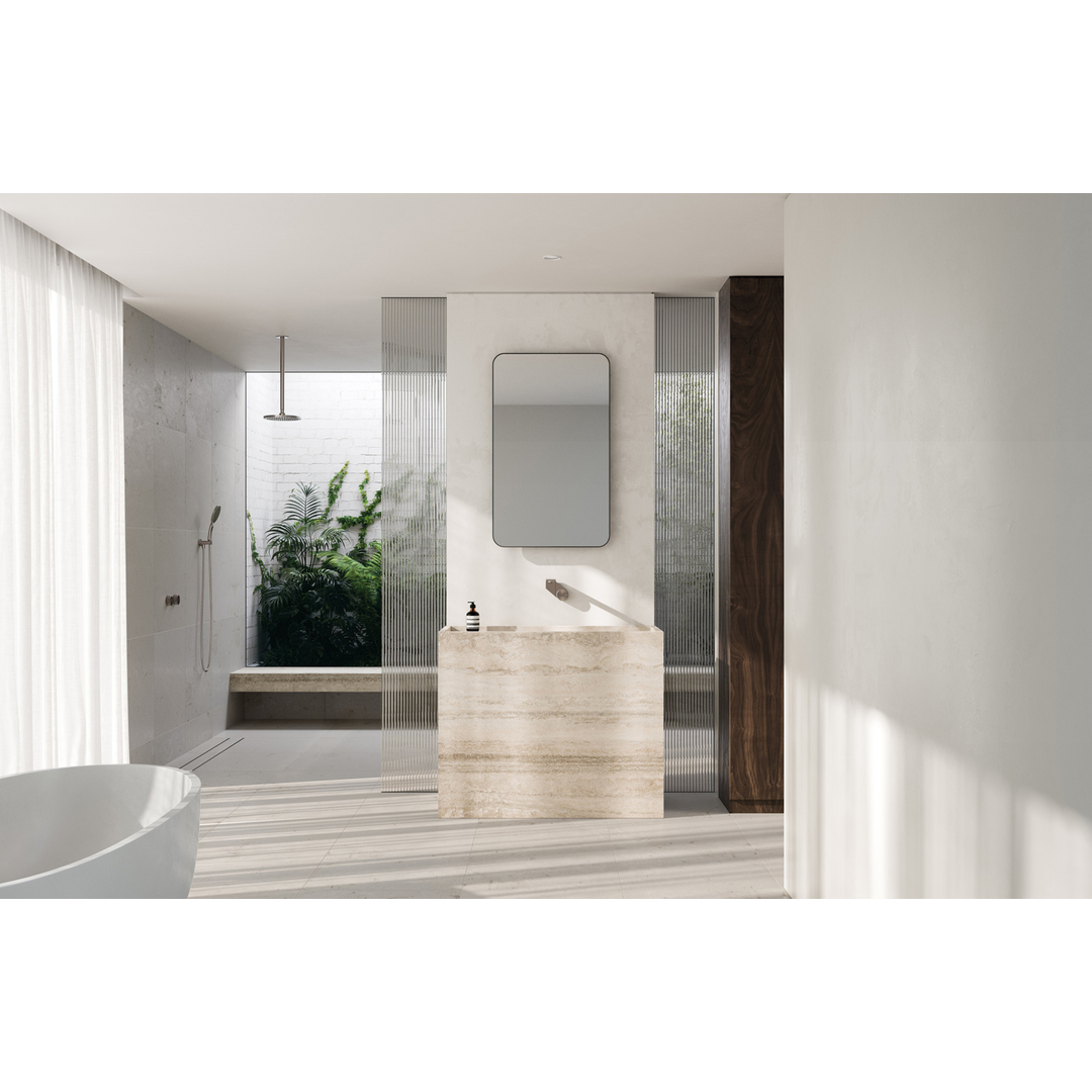 Axia Wall Basin/Bath Phoenix Mixer Set 200mm - Chrome