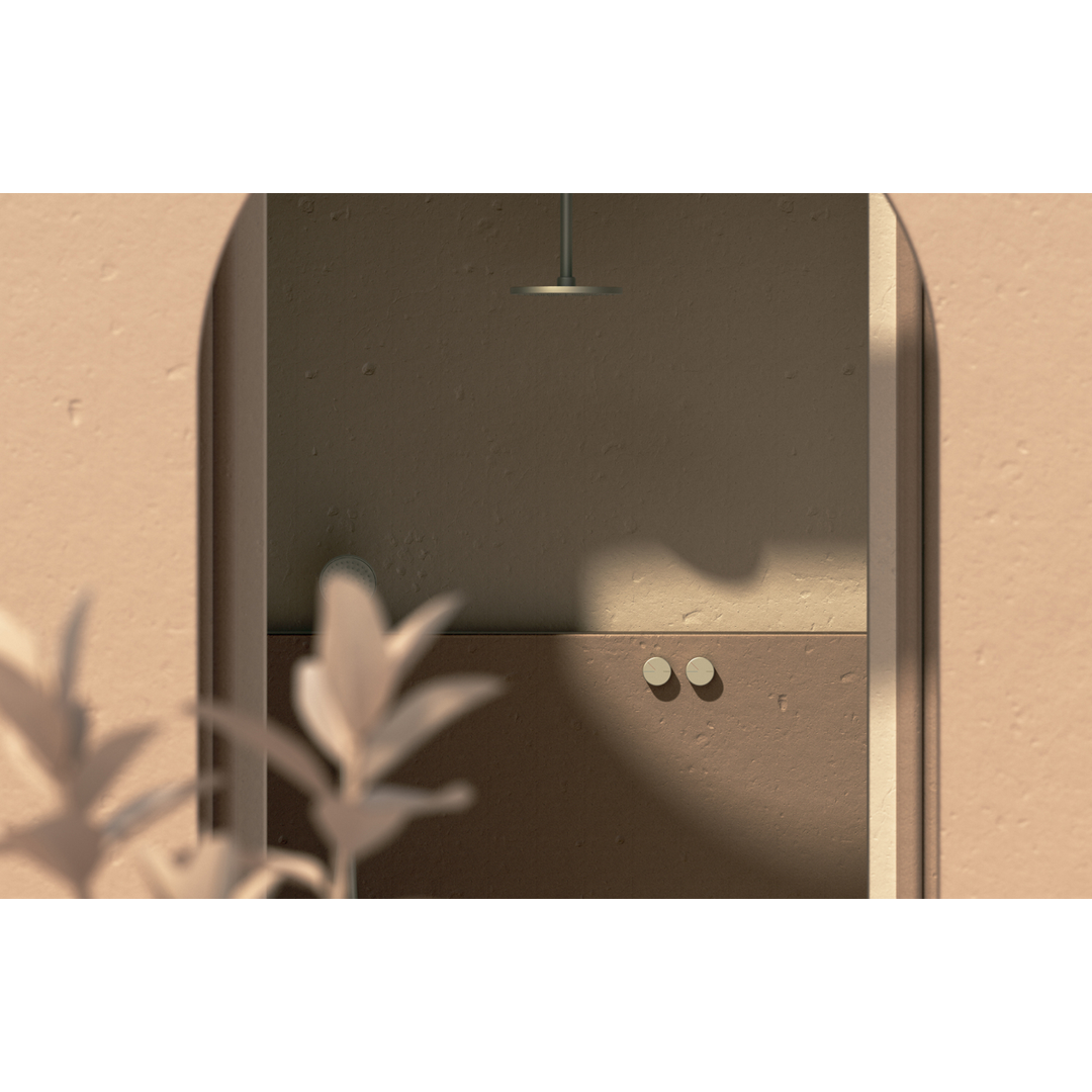 Axia Twin Shower/Wall Phoenix Mixer - Chrome