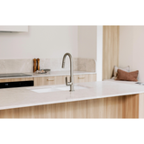 Double Bowl Phoenix 5000 Series Under/Over Sink - Matte White
