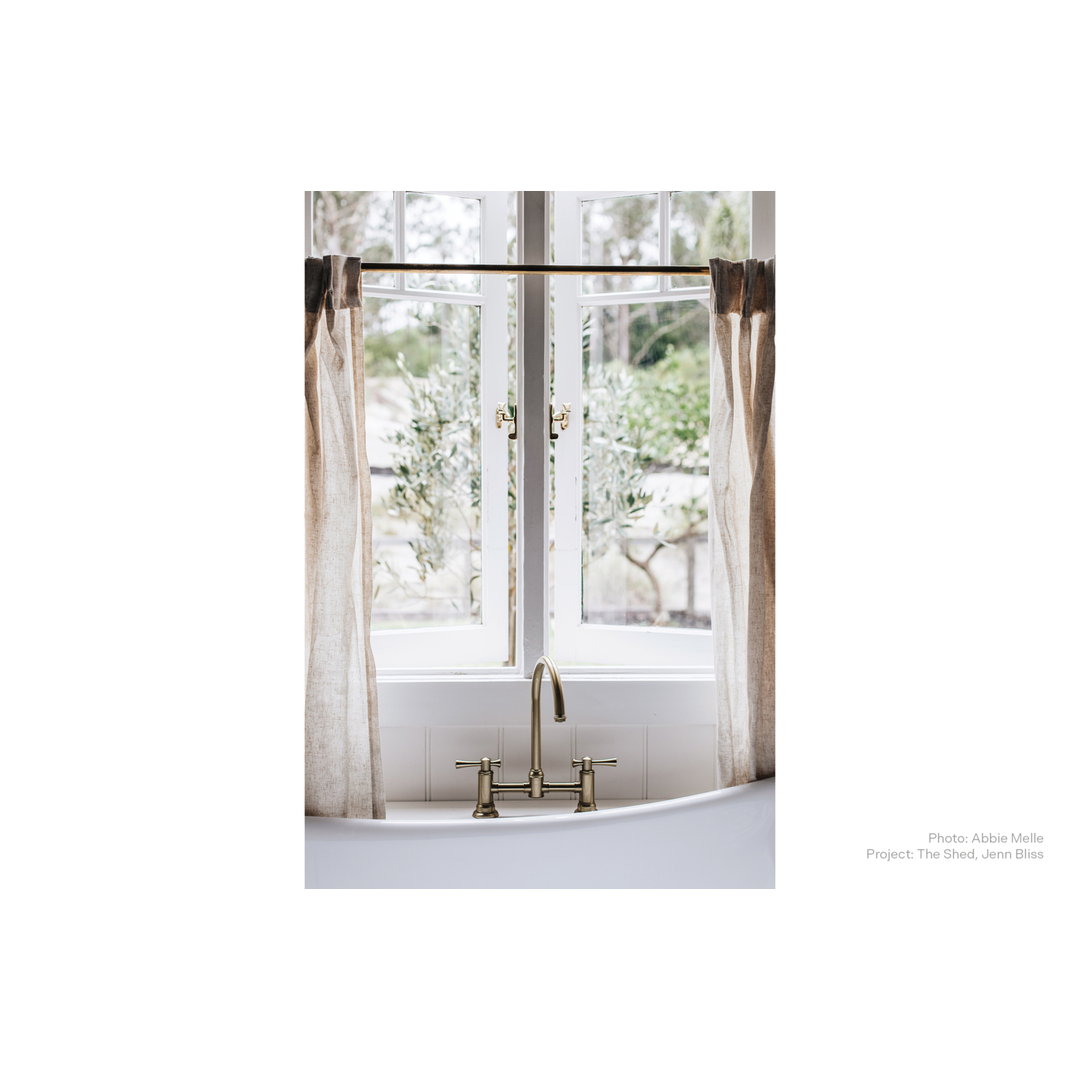Cromford Exposed Phoenix Sink Set - Brushed Gold