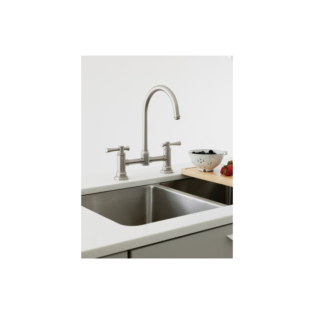 2000 Series Single Bowl Under / Over Phoenix Sink - Stainless Steel