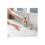 Cromford Exposed Phoenix Sink Set - Brushed Nickel