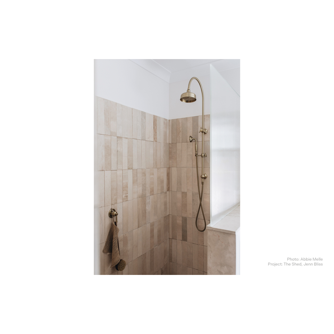 Cromford Cromford Shower/Wall Phoenix Mixer - Brushed Gold