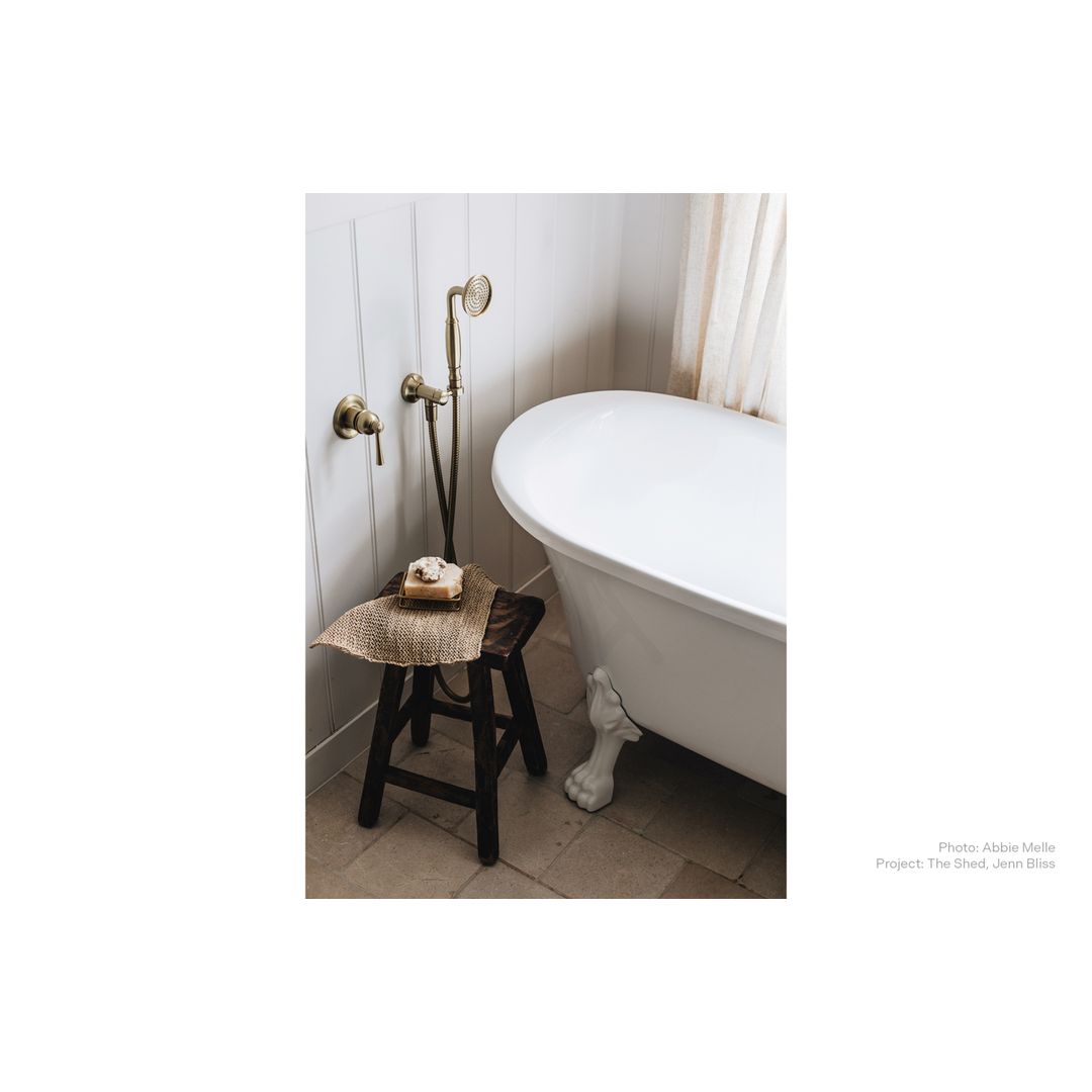 Cromford Cromford Shower/Wall Phoenix Mixer - Brushed Gold