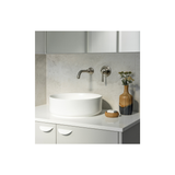 Cromford Switchmix Wall Basin / Bath Phoenix Mixer Set - Brushed Nickel