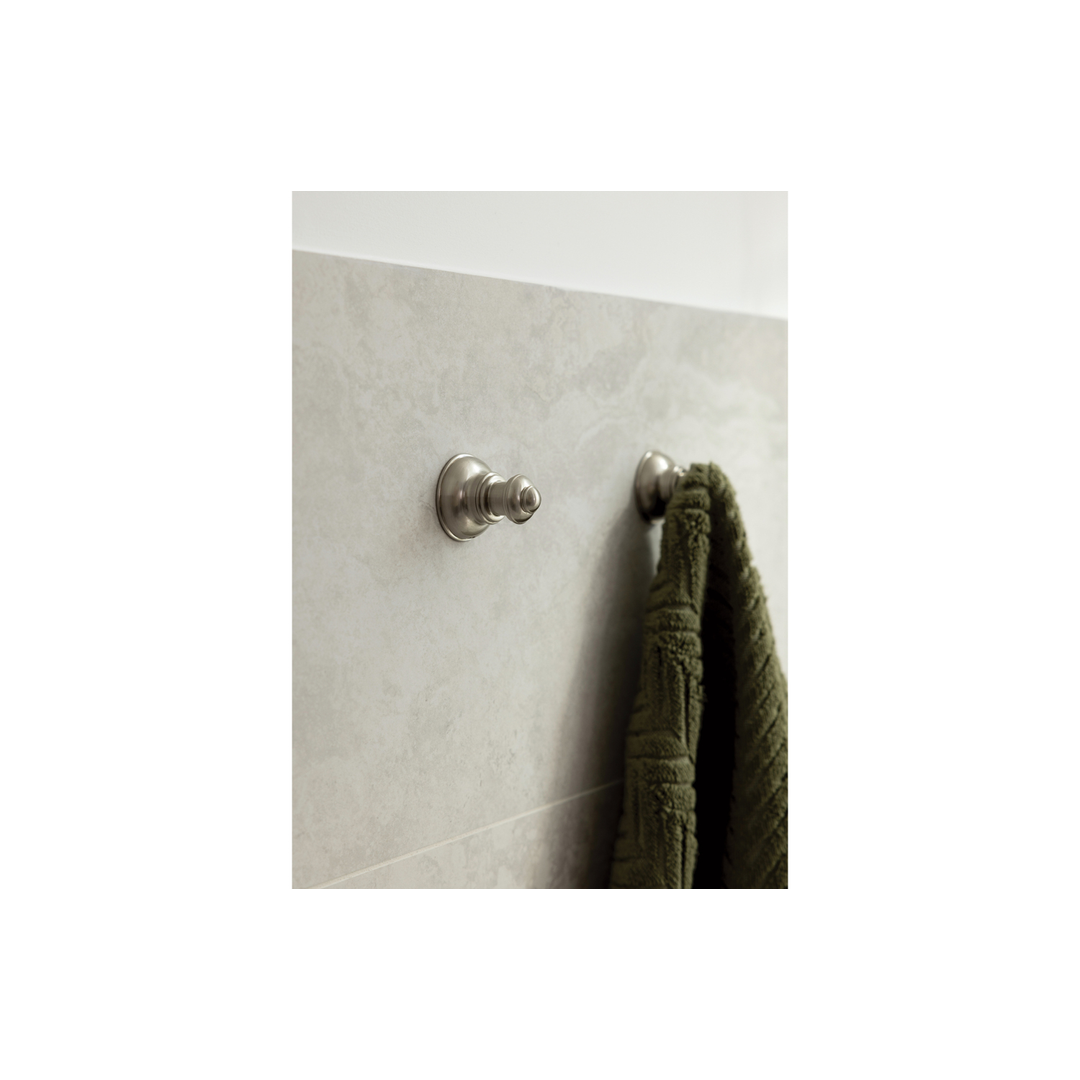Cromford Cromford Robe Phoenix Hook - Brushed Nickel