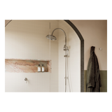 Wiltern Wiltern Twin Phoenix Shower - Brushed Nickel