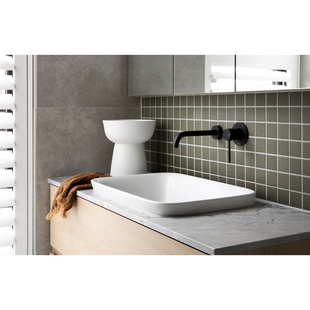 Vivid Slimline Switchmix Wall/Shower Phoenix Mixer - Matte Black