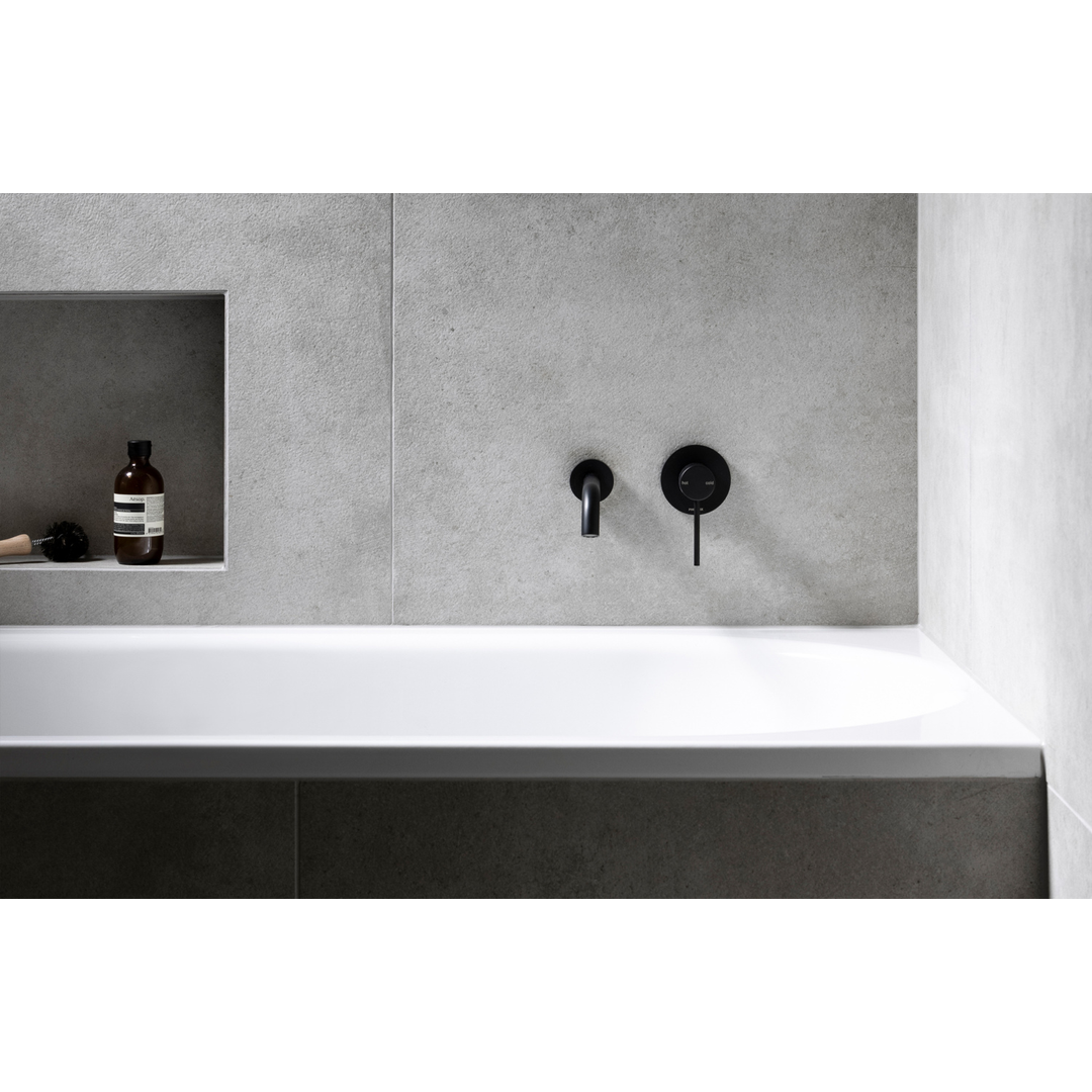 Vivid Slimline Switchmix Wall/Shower Phoenix Mixer - Matte Black