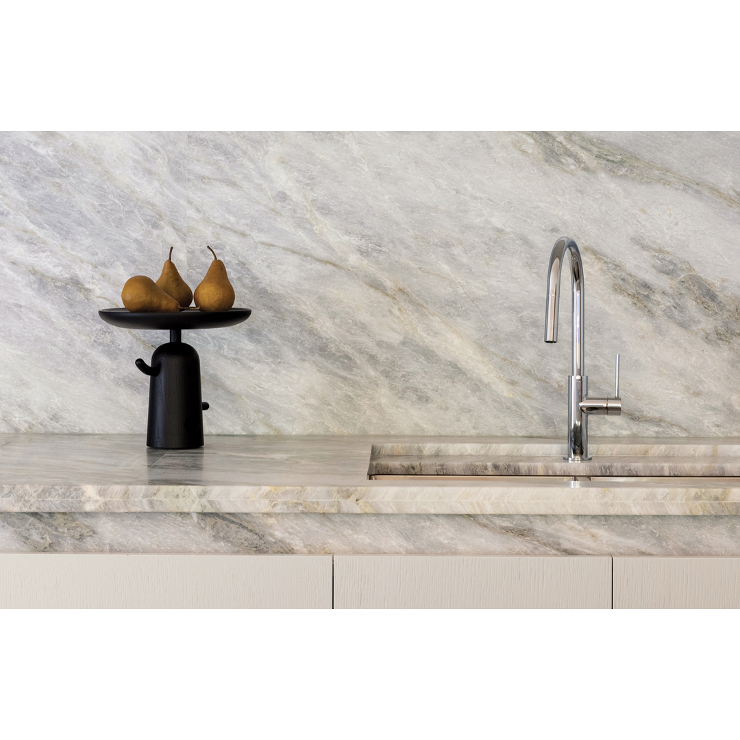 Vivid Slimline Pull Out Sink Phoenix Mixer - Chrome