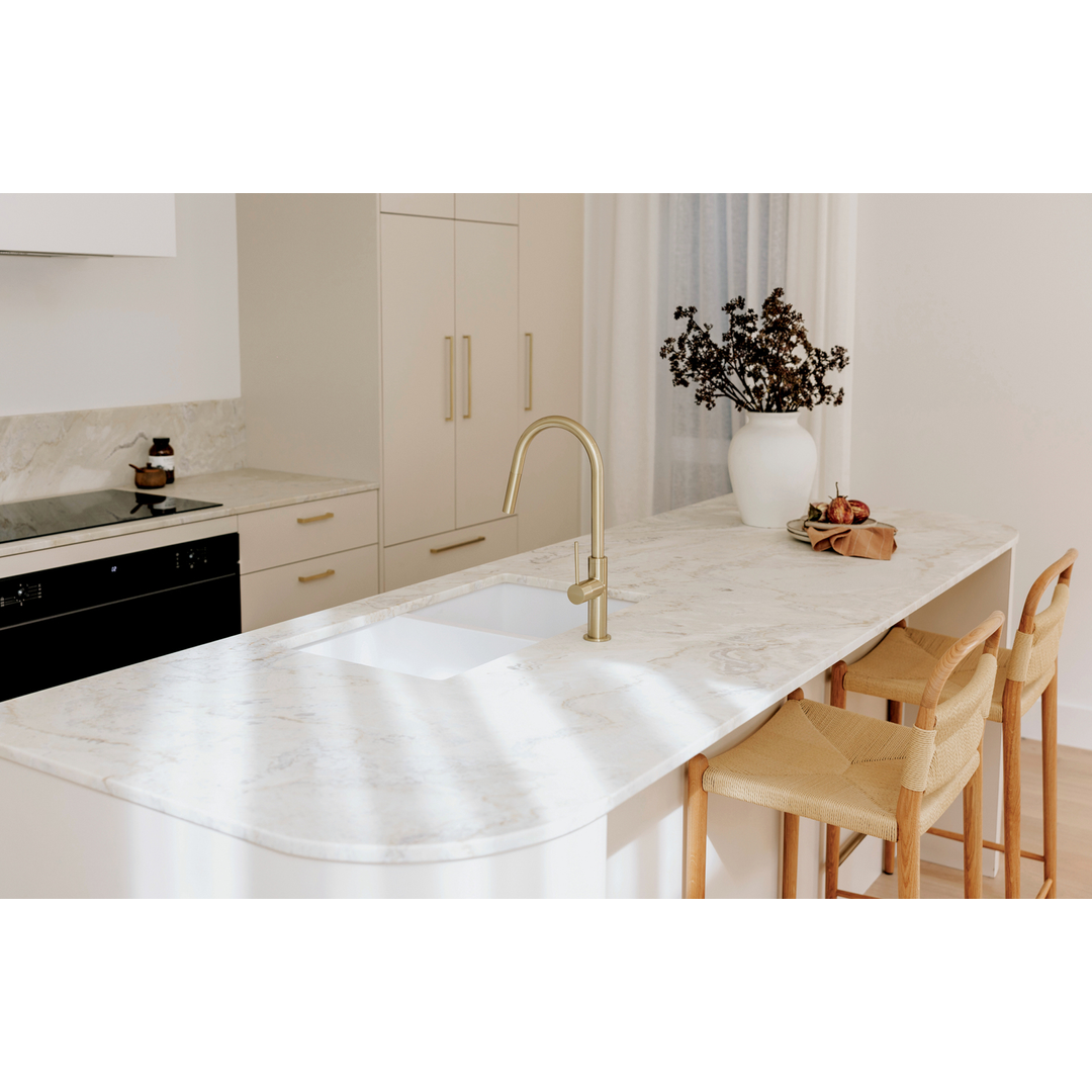 Double Bowl Phoenix 5000 Series Under/Over Sink - Matte White