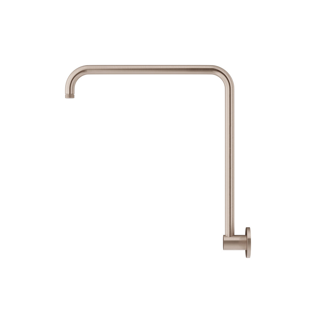 Meir High Rise Shower Arm - Champagne