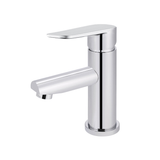 Meir Round Paddle Basin Mixer - Polished Chrome