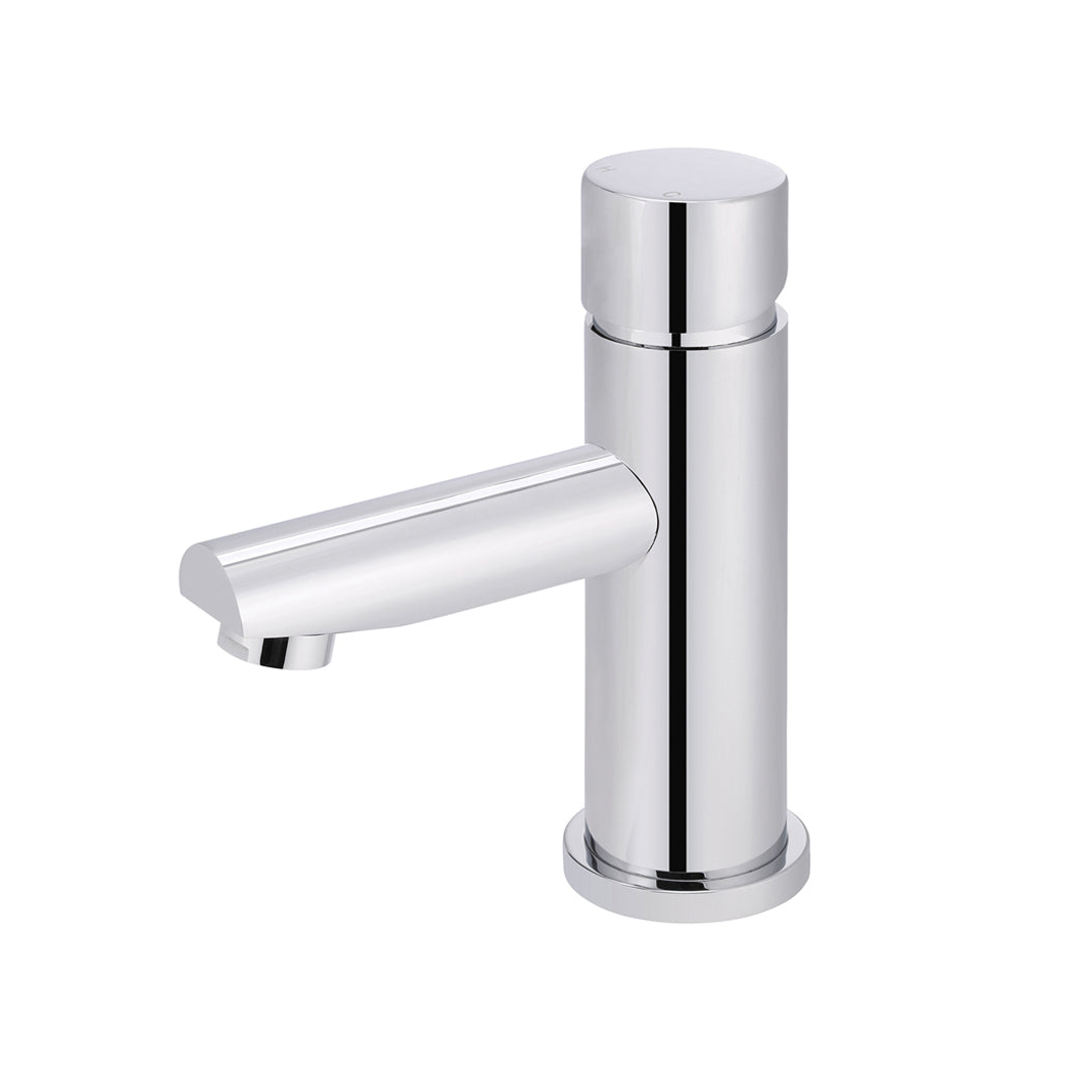 Meir Round Pinless Basin Mixer - Polished Chrome