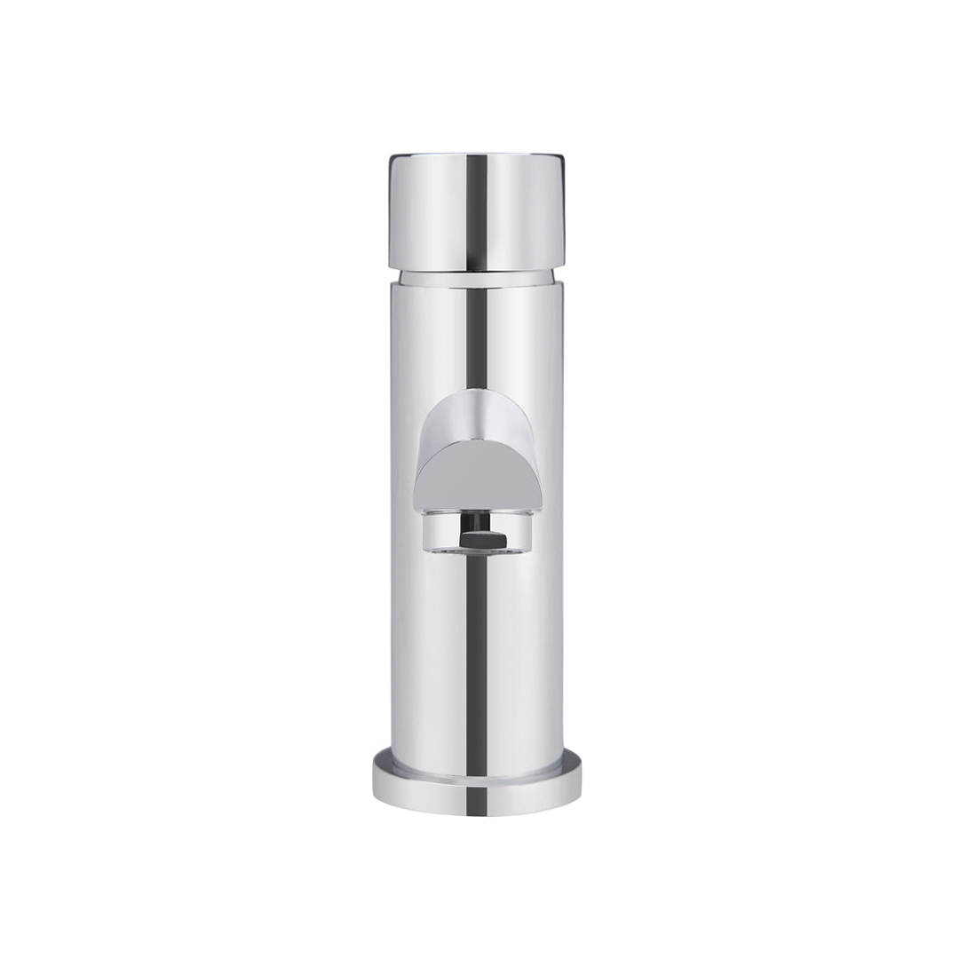Meir Round Pinless Basin Mixer - Polished Chrome