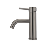 Meir Round Basin Mixer Curved - Shadow