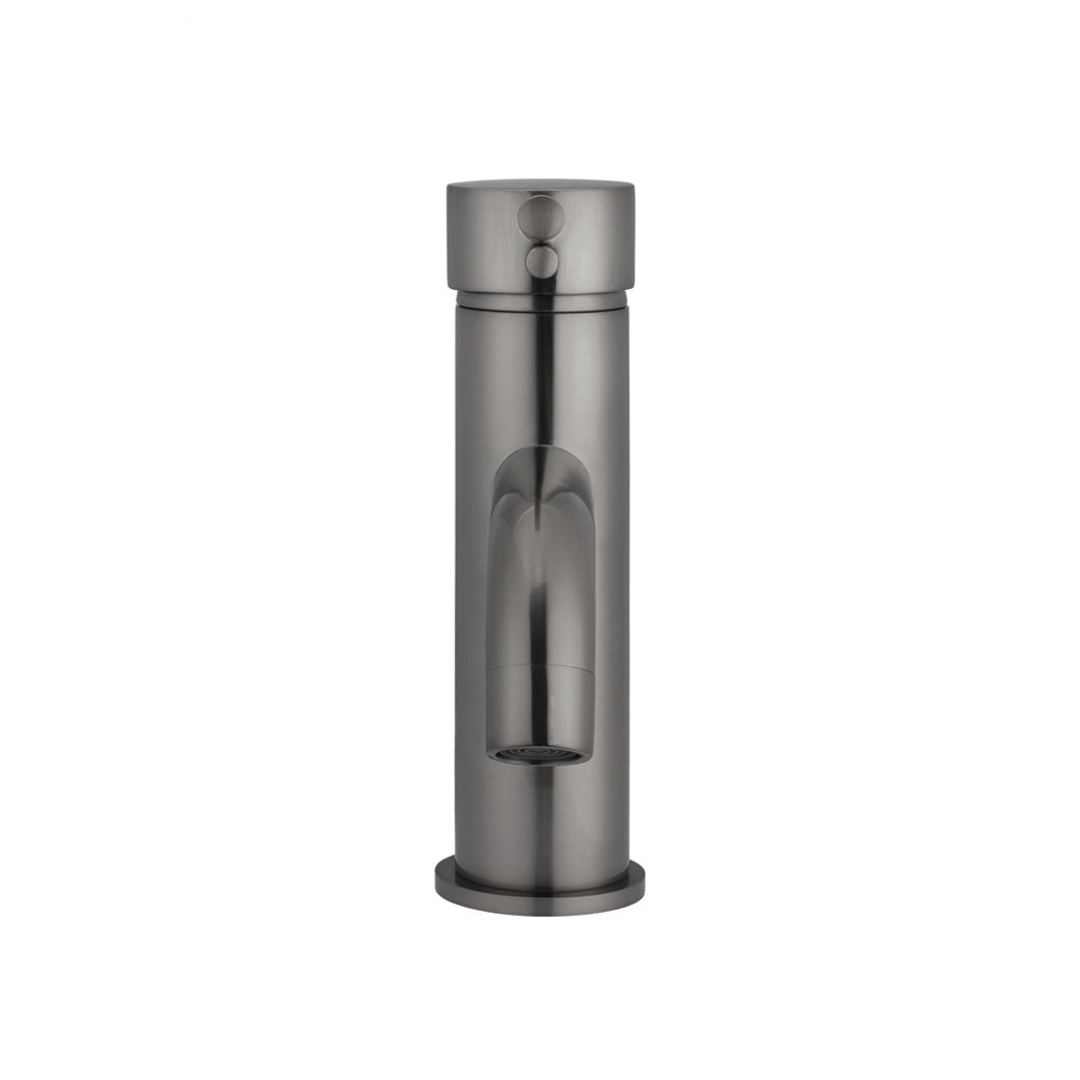 Meir Round Basin Mixer Curved - Shadow