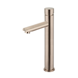 Meir Round Pinless Tall Basin Mixer - Champagne