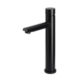 Meir Round Pinless Tall Basin Mixer - Matte Black
