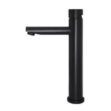 Meir Round Pinless Tall Basin Mixer - Matte Black