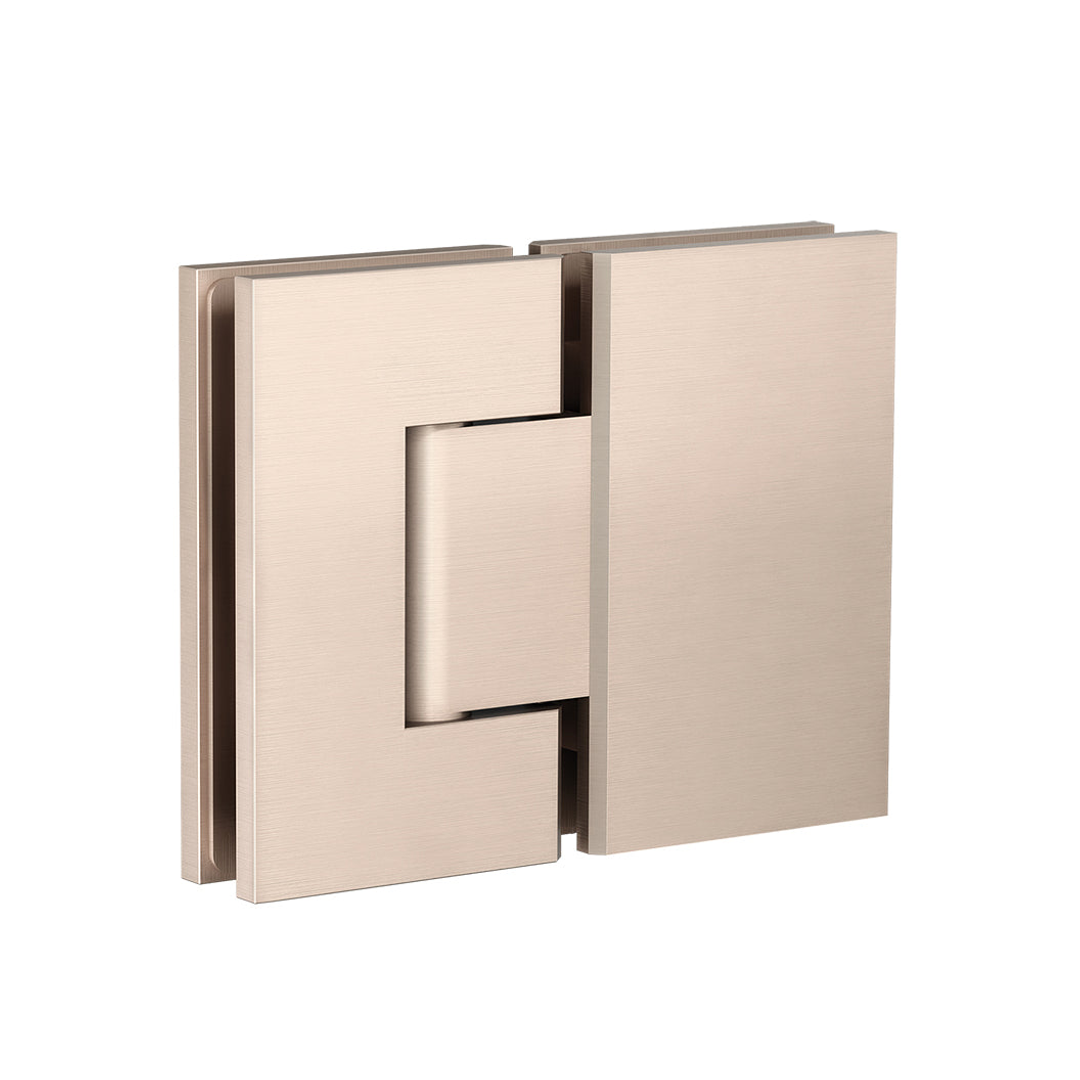 Meir Glass To Glass Shower Door Hinge - Champagne