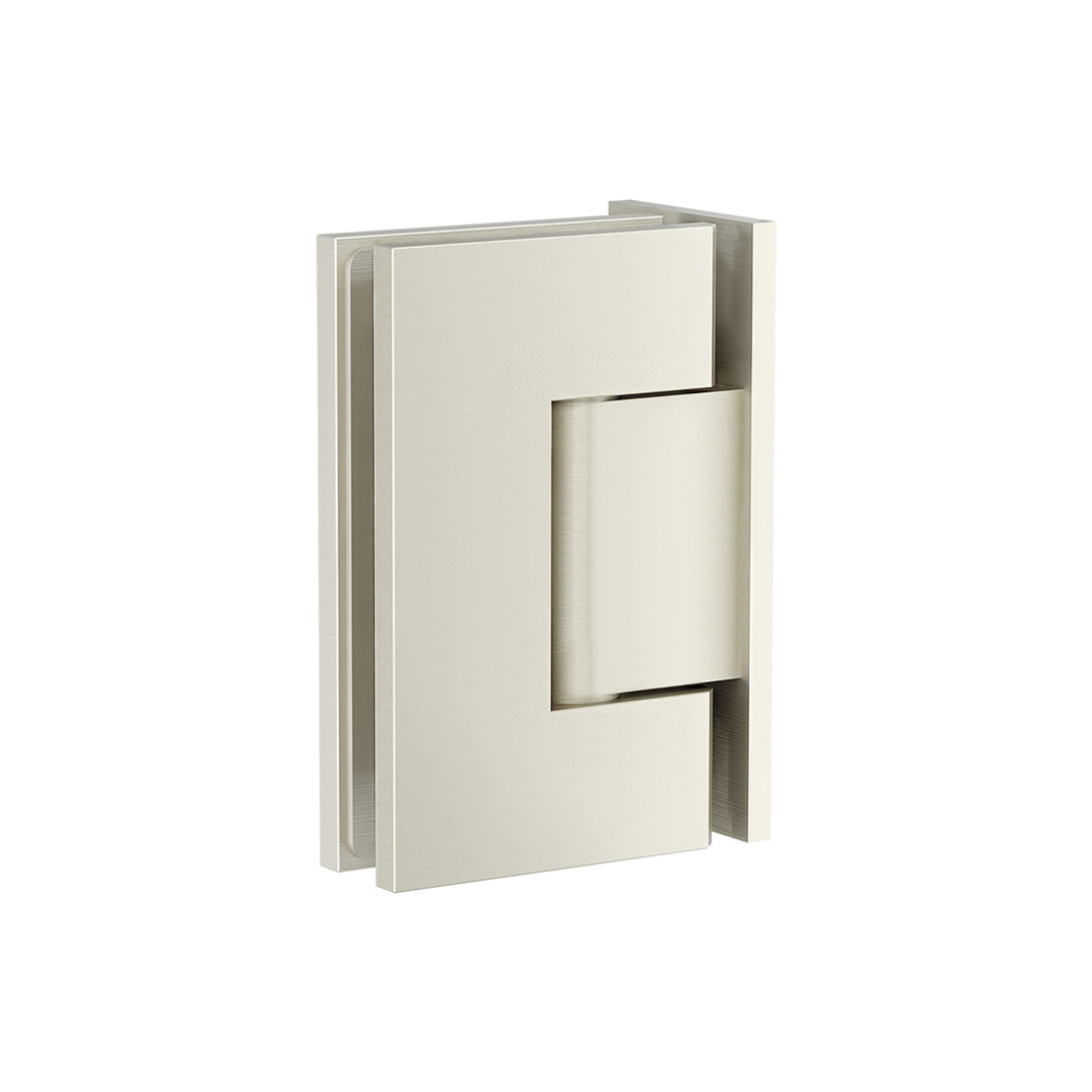 Meir Glass To Wall Shower Door Hinge - Brushed Nickel