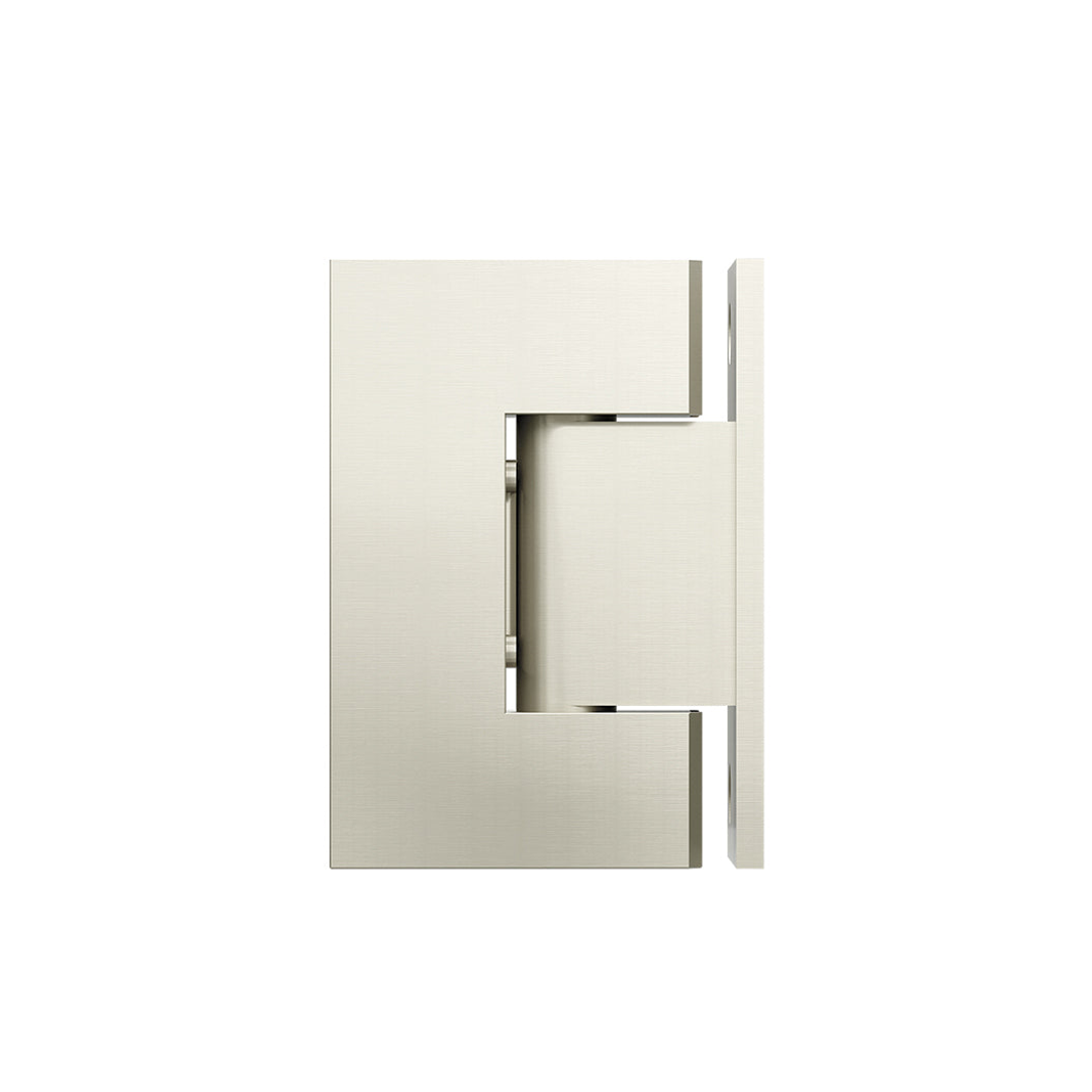 Meir Glass To Wall Shower Door Hinge - Brushed Nickel