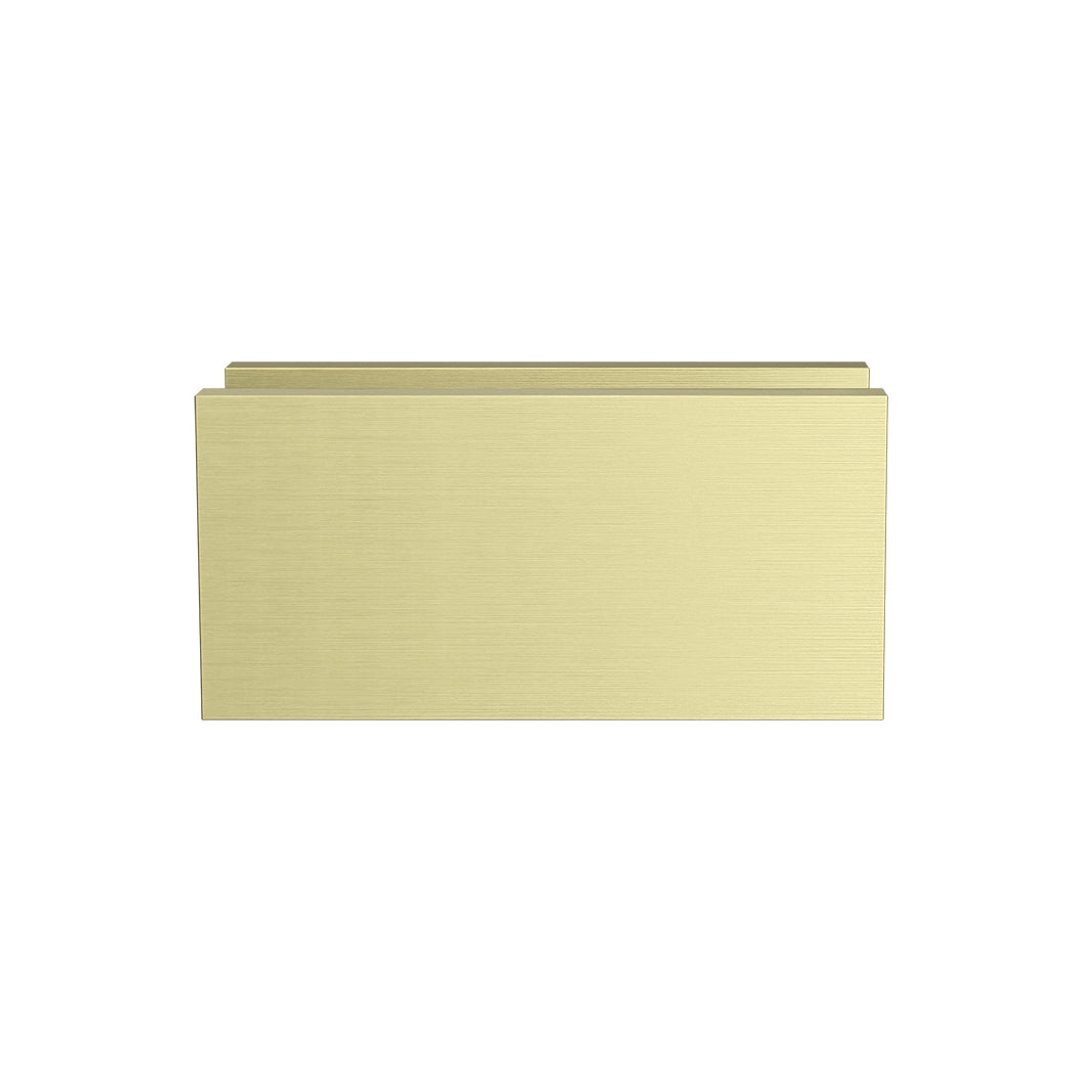 Meir Glass Fixing U Bracket - Tiger Bronze