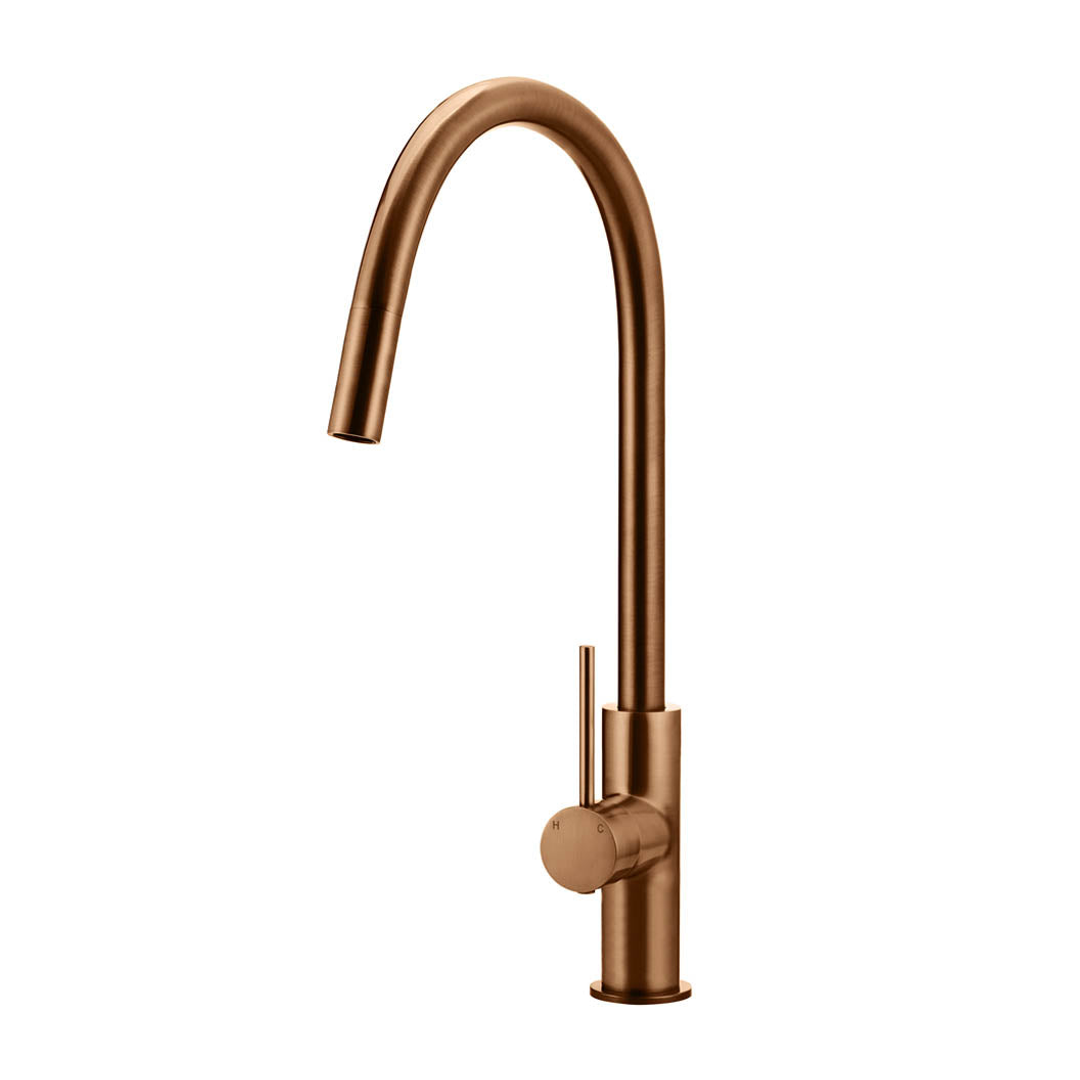 Meir Piccola Out Kitchen Mixer Tap - Lustre Bronze