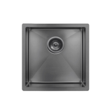 Meir Kitchen Sink Single Bowl 450 X 450 - Shadow