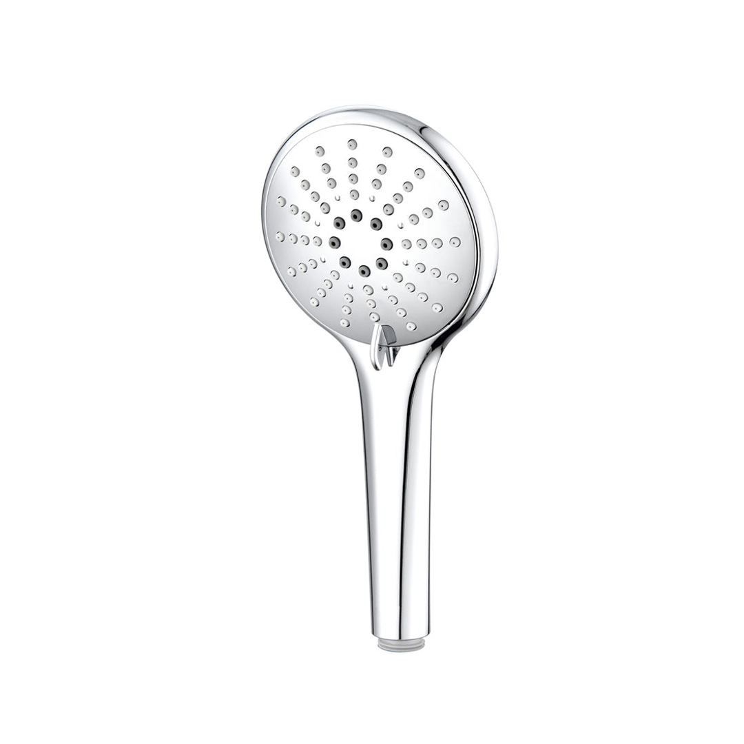 Meir Round Hand Shower Three Function - Polished Chrome