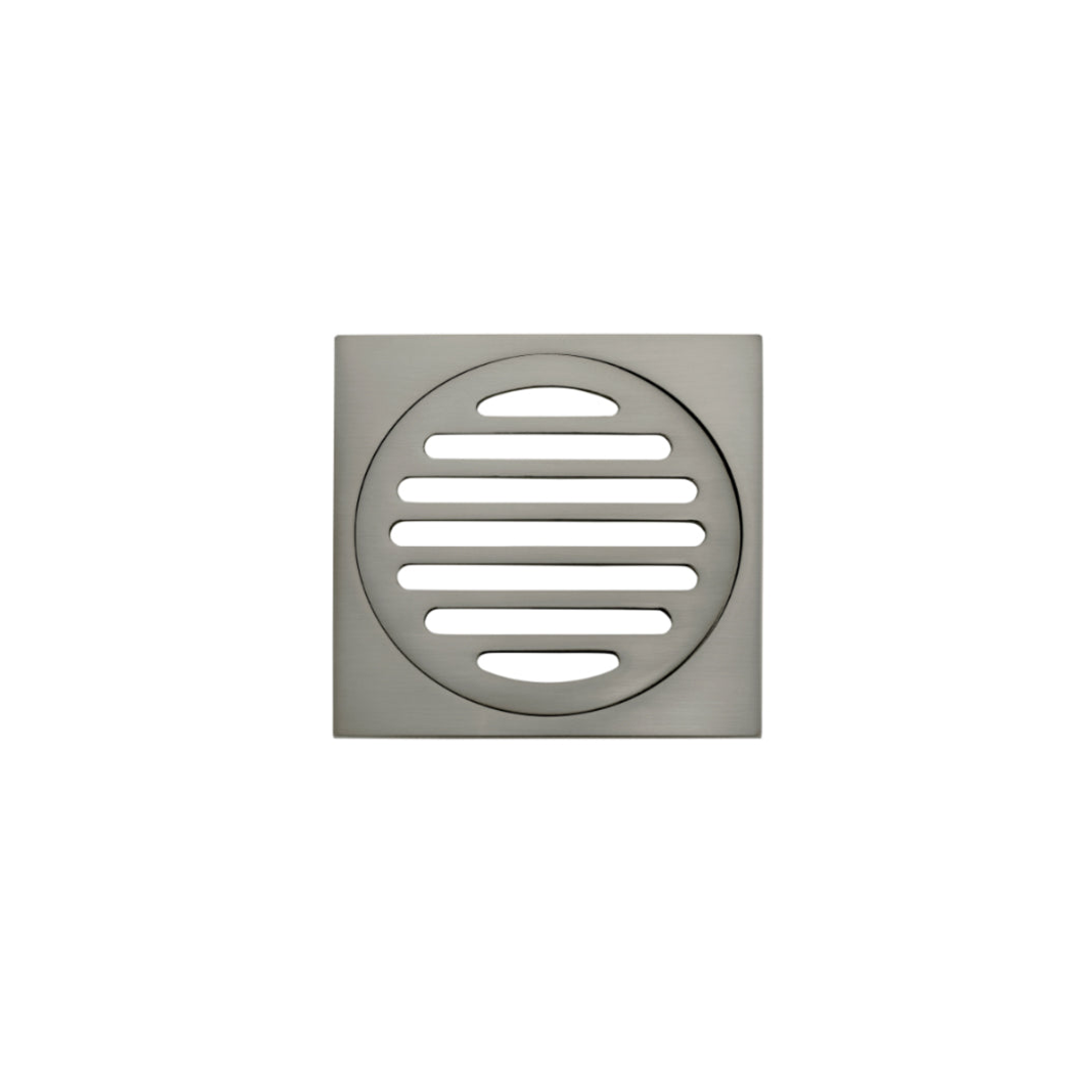 Meir Square Floor Grate Shower Drain 100Mm Outlet - Shadow