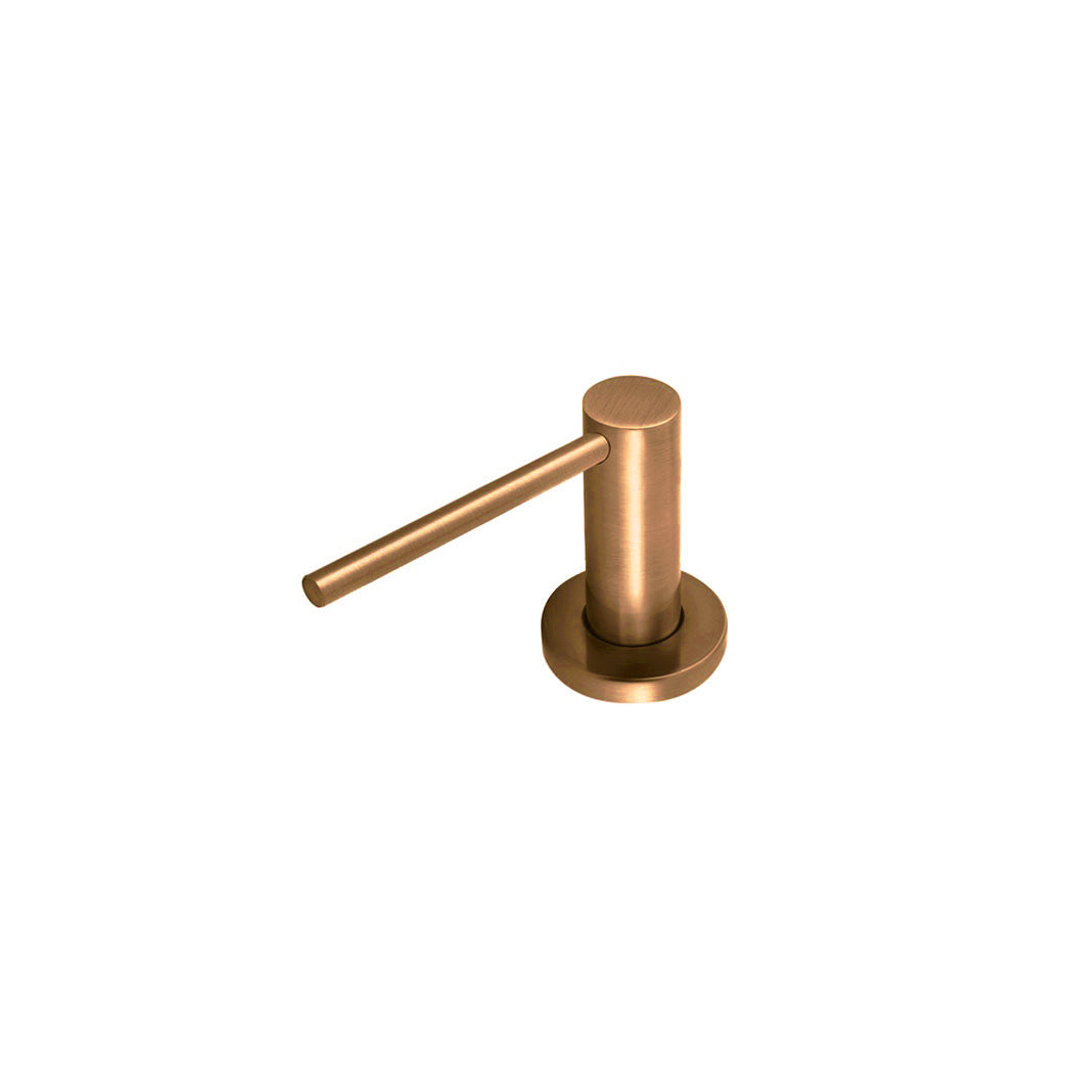 Meir Round Soap Dispenser - Lustre Bronze