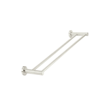 Meir Round Double Towel Rail 600Mm - Brushed Nickel