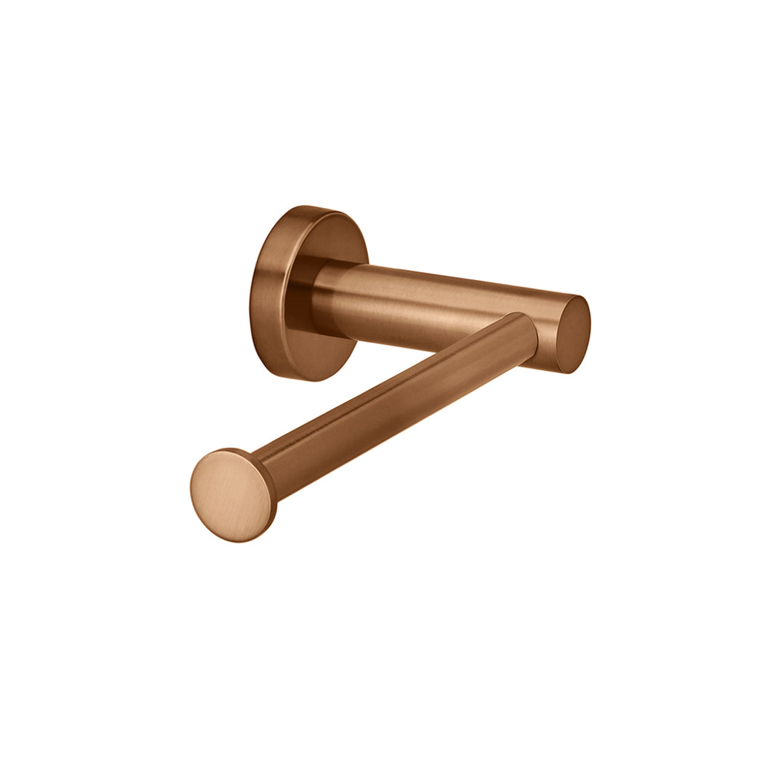 Meir Round Toilet Roll Holder - Lustre Bronze
